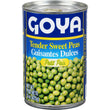Goya Tender Sweet Peas Canned Vegetables 15 oz