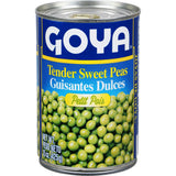 Goya Tender Sweet Peas Canned Vegetables 15 oz