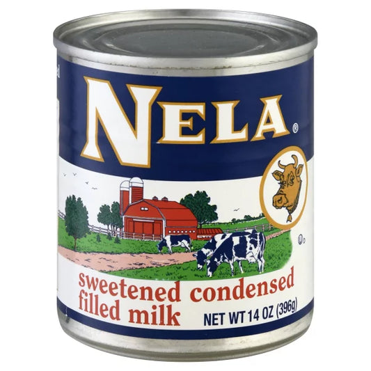 Diana Foods Nela Leche Rellena Condensada Endulzada 14 oz