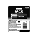 Duracell Coppertop AA Battery with POWER BOOST™ 4 Pack Long-Lasting Batteries