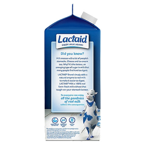 Leche Lactaid 2% Reducida en Grasa 64 oz