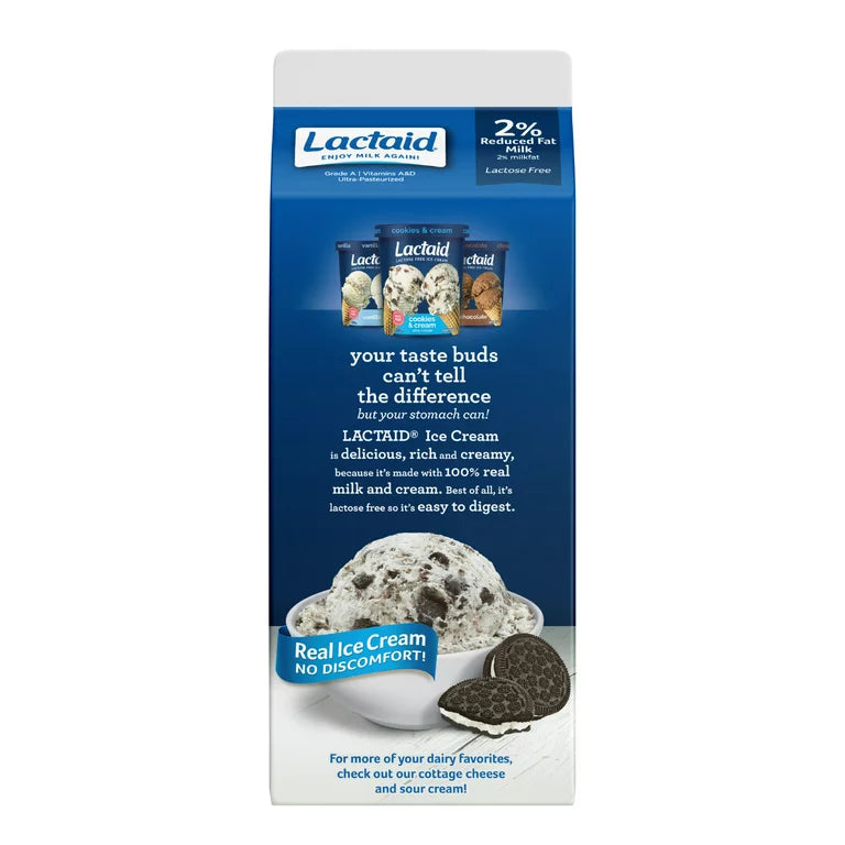 Lactaid 2% Reduced Fat Milk 64 oz