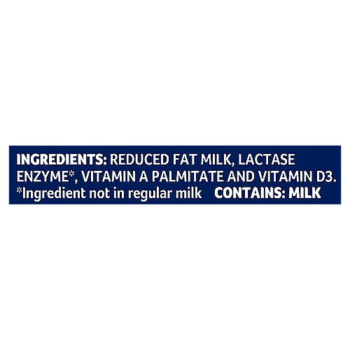Leche Lactaid 2% Reducida en Grasa 96 oz