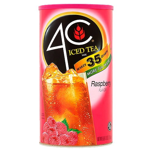 4C Raspberry Flavor Iced Tea Mix 5 lb 7.9 oz