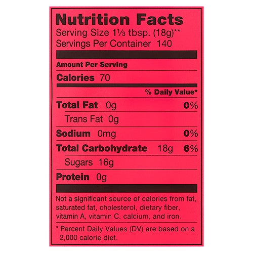 Mezcla de té helado con sabor a frambuesa 4C 5 lb 7.9 oz