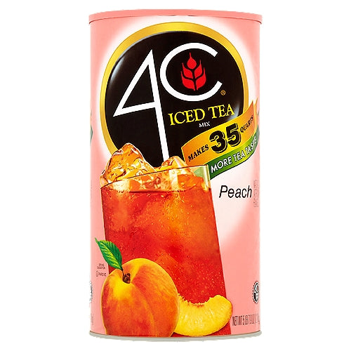 4C Peach Iced Tea Mix 5 lb 7.9 oz