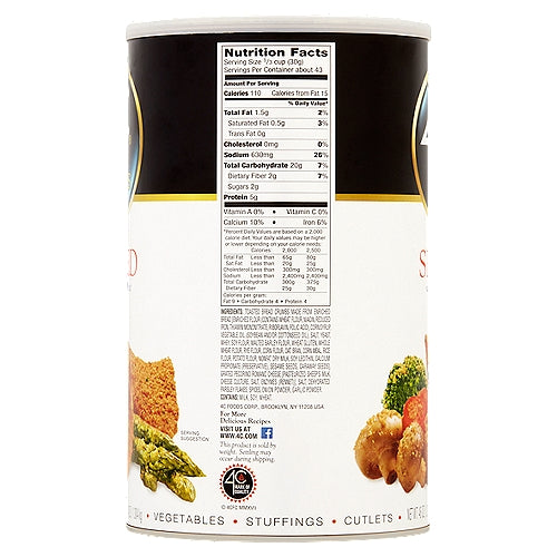 Migas de pan sazonadas 4C 46 oz