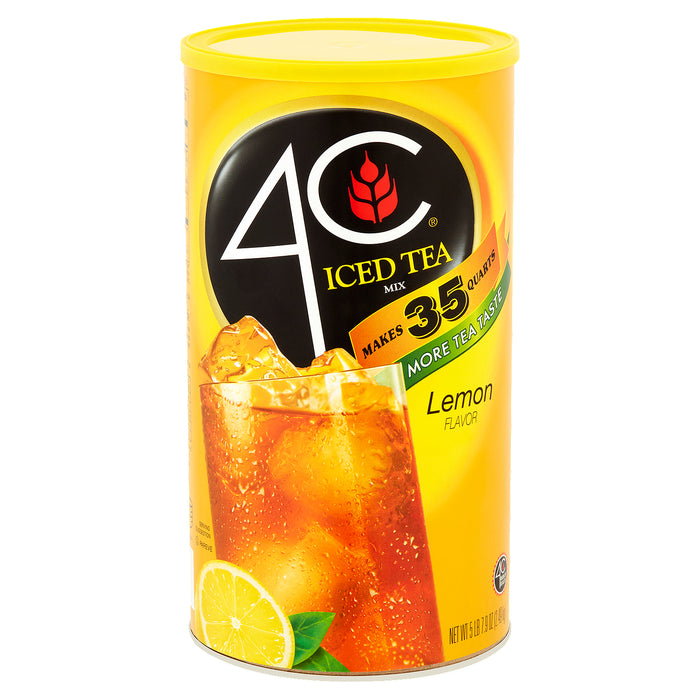 4C Lemon Flavor Iced Tea Mix 5 lb 7.9 oz