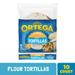 Ortega Flour Tortillas Kosher 10 Count 14.3 oz