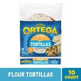 Ortega Flour Tortillas Kosher 10 Count 14.3 oz