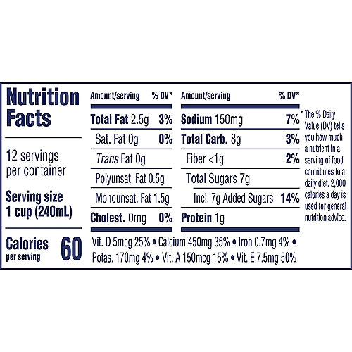 Blue Diamond Almonds Almond Breeze Original Almondmilk 96 fl oz