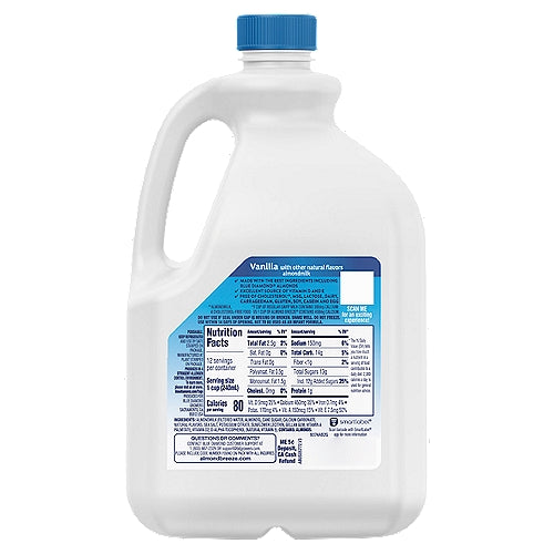 Blue Diamond Almonds Almond Breeze Vanilla Almondmilk 96 fl oz