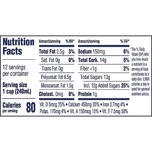 Blue Diamond Almonds Almond Breeze Vanilla Almondmilk 96 fl oz