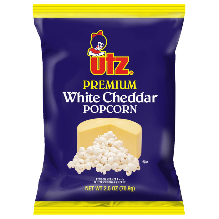 Utz Premium White Cheddar Popcorn 2.5 oz