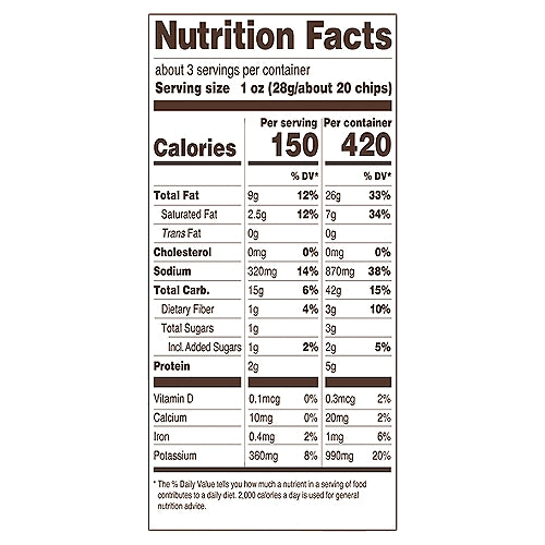Utz Salt'n Vinegar Potato Chips 2.75 oz