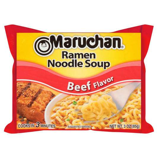 Maruchan Ramen Noodle Beef Sabor Sopa 3 Oz