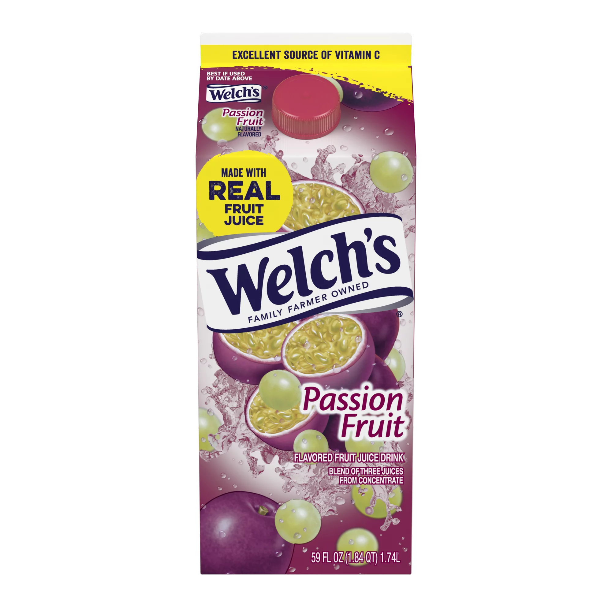 Welch's Passion Fruit Fruit Juice Drink 59 fl oz carton