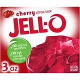 Jell-O Cherry Gelatin Dessert Mix 3 oz Box