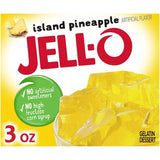 Jell-O Island Pineapple Gelatin Dessert Mix 3 oz Box
