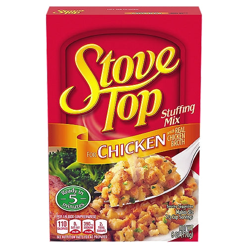 Stove Top Stuffing Mix for Chicken 6 oz