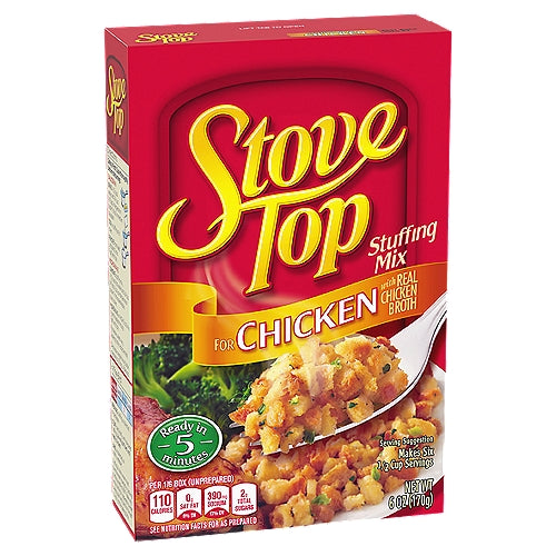 Stove Top Stuffing Mix for Chicken 6 oz
