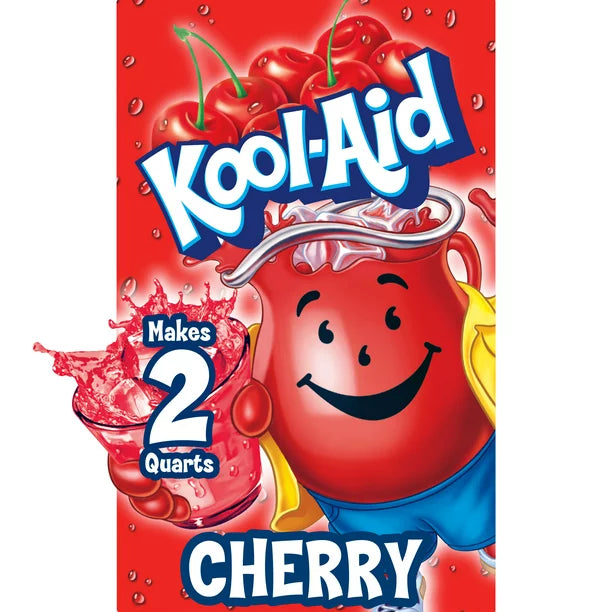 Kool-Aid Unsweetened Cherry Artificially Flavored Powdered Soft Drink Mix 0.13 oz Packet