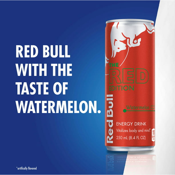 Red Bull The Summer Edition Bebida energética de sandía 8.4 fl oz