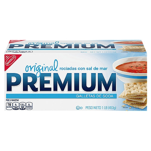 Premium Original Saltine Crackers 1 lb