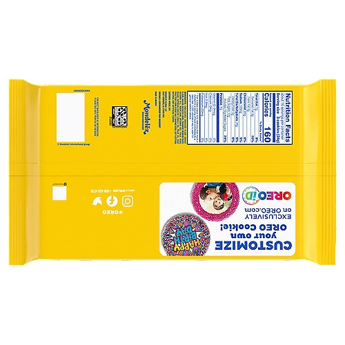 Nabisco Oreo Golden Sandwich Cookies Family Size 1 lb 3.1 oz