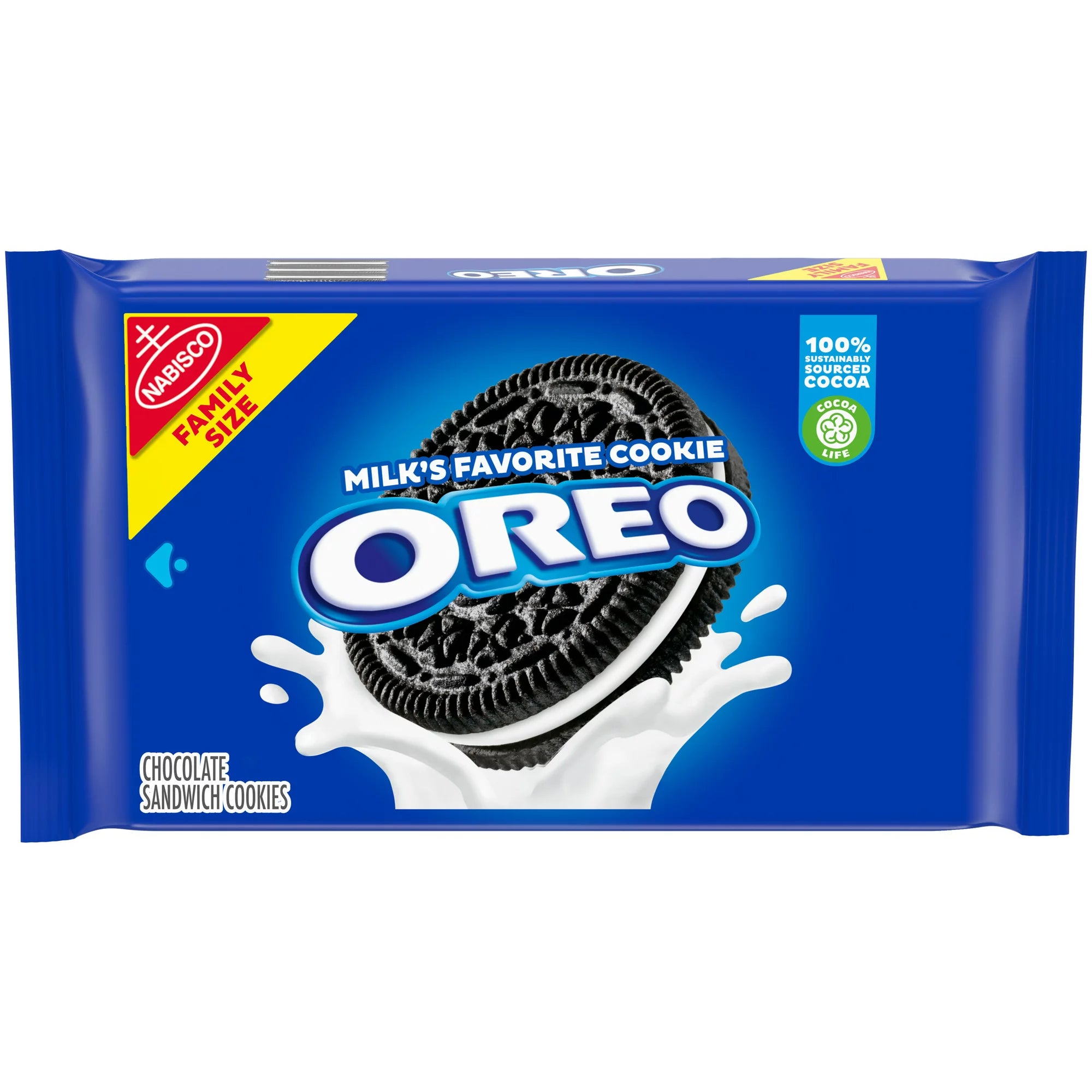 OREO Chocolate Sandwich Cookies Family Size 19.1 oz