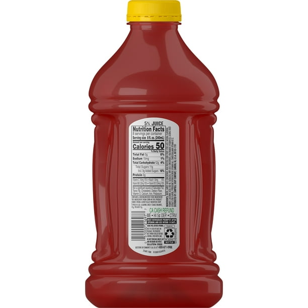 V8 Splash Island Strawberry Flavored Juice 64 FL OZ