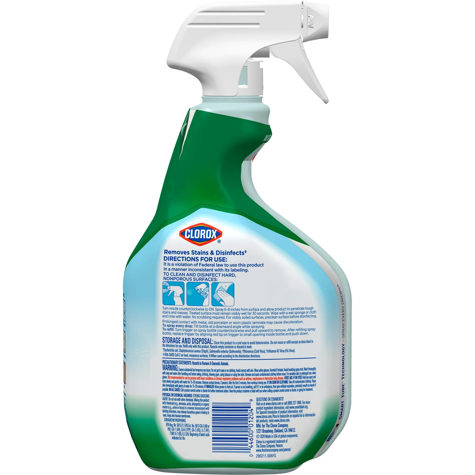 Clorox Clean-Up All Purpose Cleaner with Bleach Spray Bottle Original 32 oz