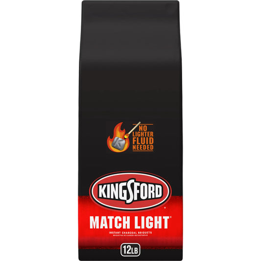 Briquetas de carbón instantáneo Kingsford Match Light 12 lb
