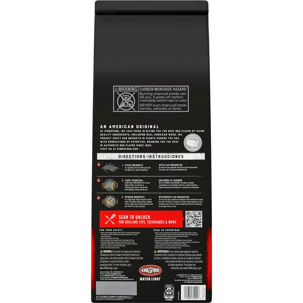 Kingsford Match Light Instant Charcoal Briquettes 12 lb