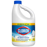 Clorox Splash-Less Liquid Bleach Crisp Lemon - Botella de 77 onzas
