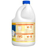 Clorox Splash-Less Liquid Bleach Crisp Lemon - Botella de 77 onzas