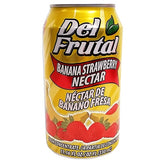 DelFrutal Banana Strawberry Nectar 11.16 oz