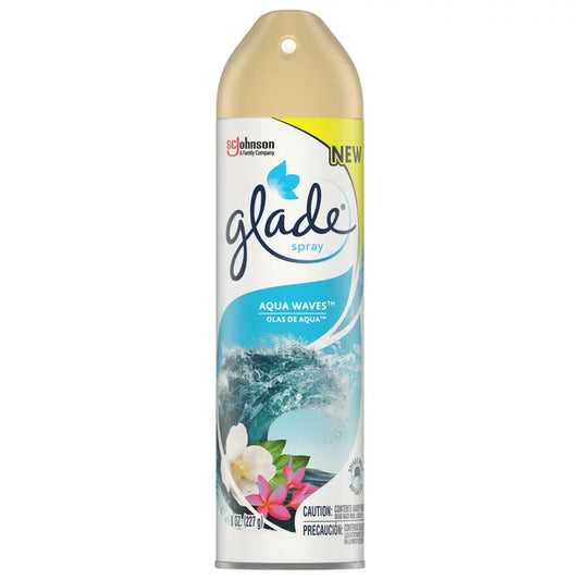 Glade Ambientador para habitación Spray Aqua Waves 8 oz 1 Ct