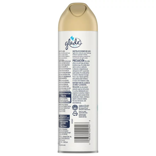 Glade Ambientador para habitación Spray Aqua Waves 8 oz 1 Ct