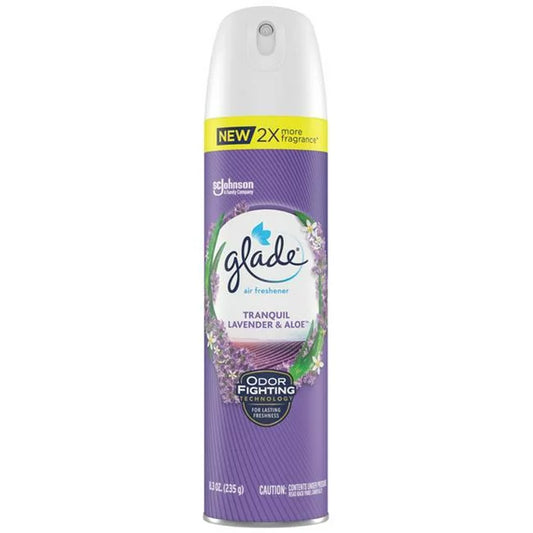 Glade Premium Aerosol Lavanda 8.3 Oz