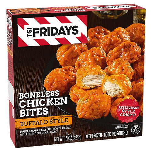 TGI Fridays Buffalo Style Bocaditos de pollo sin hueso 15 oz