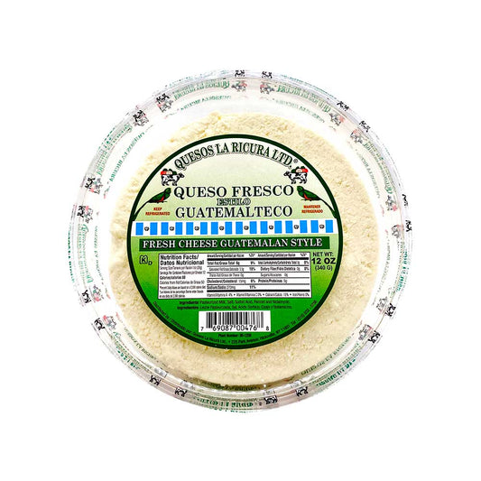 La Ricura Queso Fresco Guatemalteco 12 oz