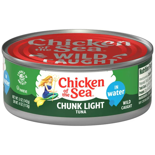 Chicken of the Sea Chunk Light Atún en Agua 5 oz