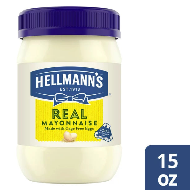 Hellmann's Real Mayonesa Real Mayo 15 oz