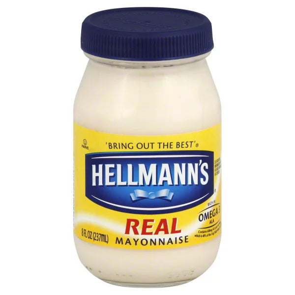 Hellmanns Mayonnaise 8 oz