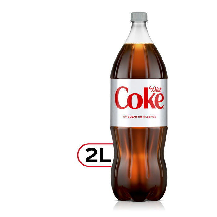 Diet Coke Soda Pop 2 Liter Bottle