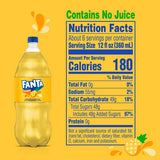 Fanta Piña Fruit Soda Pop Botella 2 Litros
