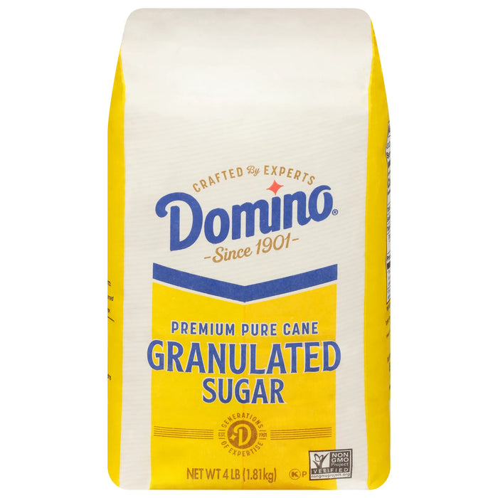 Azúcar granulado de caña pura Domino Premium 4 lb