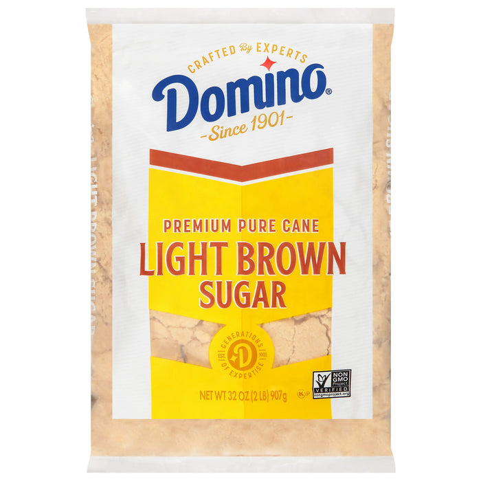 Domino Premium Pure Cane Azúcar marrón claro 2 lb