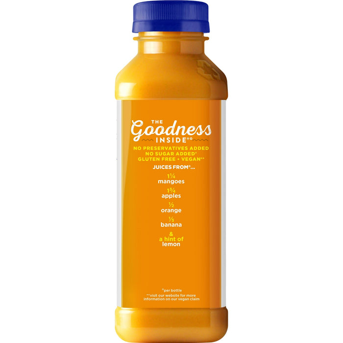 Naked 100% Juice Blend Mighty Mango 15.2 Fl Oz Bottle